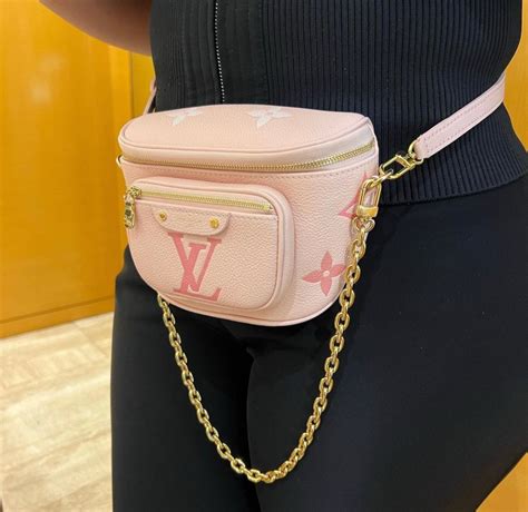 louis vuitton mini bum bag black|louis vuitton bum bag price.